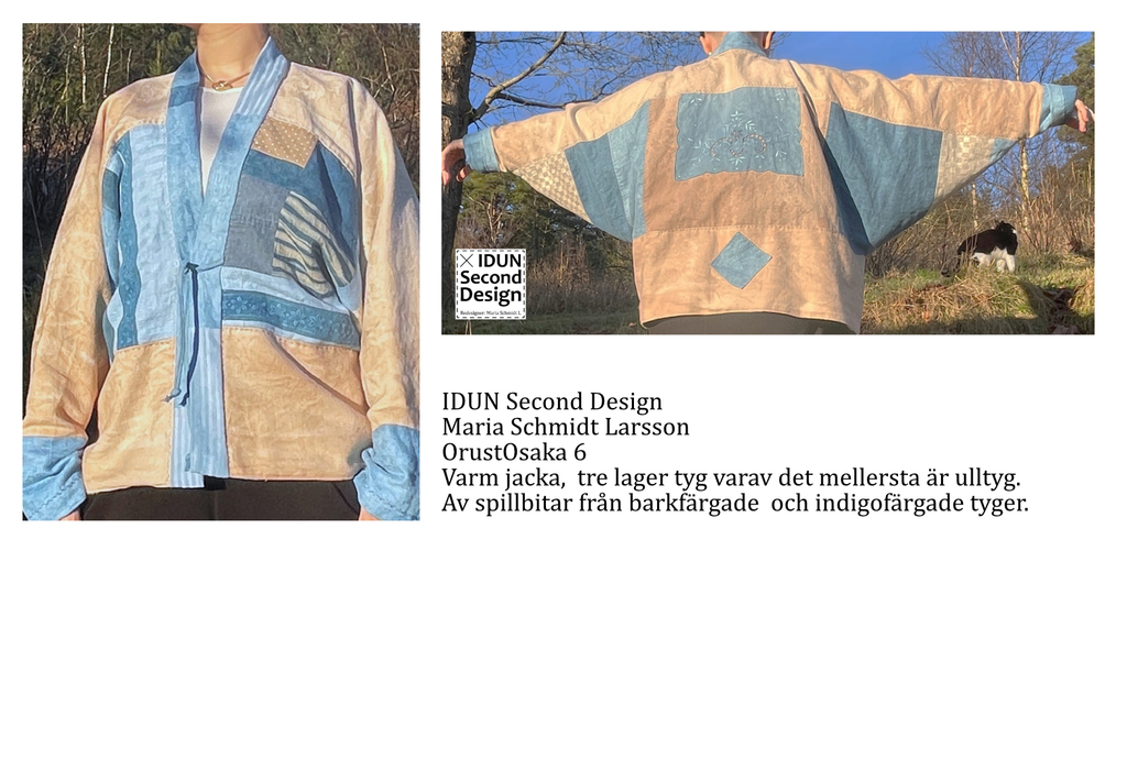 Plagg med rötter i Sverige och Japan osakaorust varmfodrad